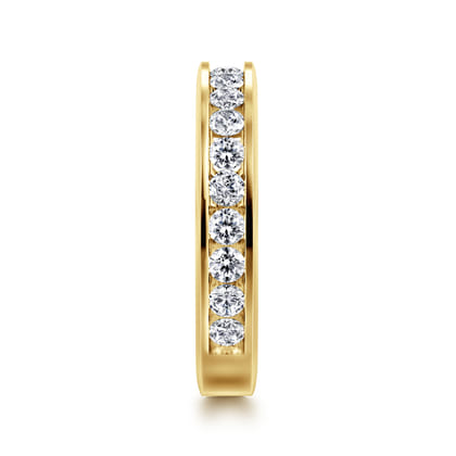 Remie - 14K Yellow Gold Channel Set Diamond Anniversary Band