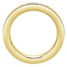 Eternity Band Wedding Ring in 14k Yellow Gold with Round Natural Diamond at Gabriel & Co.