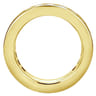 Eternity Band Wedding Ring in 14k Yellow Gold with Round Natural Diamond at Gabriel & Co.