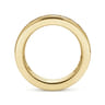 Eternity Band Wedding Ring in 14k Yellow Gold with Round Natural Diamond at Gabriel & Co.