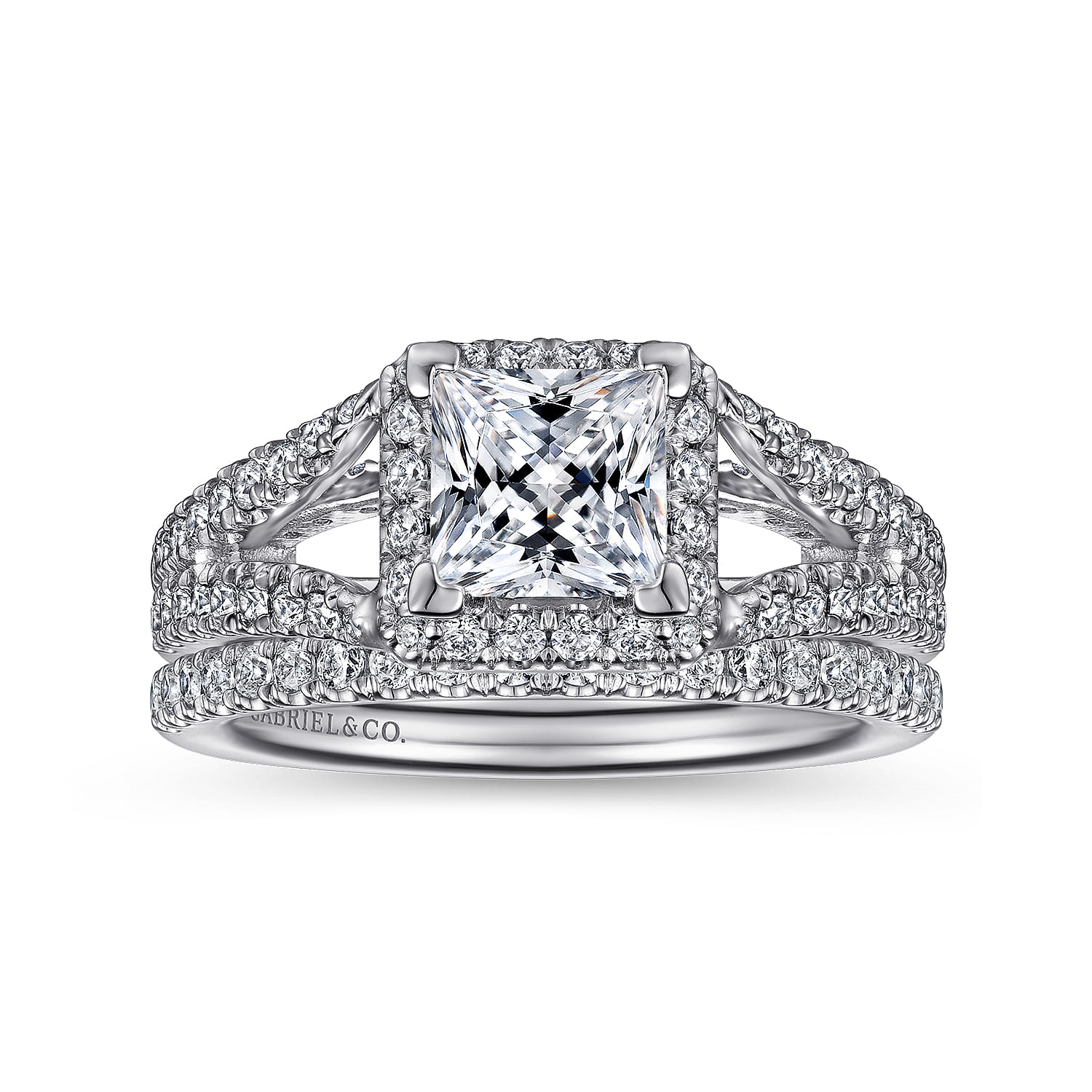 Square Cut Engagement Rings| Gabriel & Co.