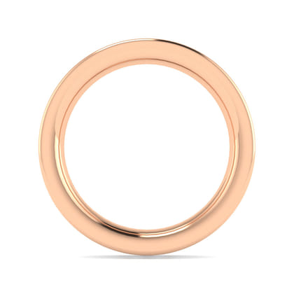 Romana - 14K Rose Gold Channel Set Diamond Eternity Band