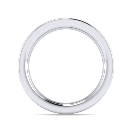 Romana - 14K White Gold Channel Prong Diamond Anniversary Band