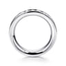 Eternity Band Wedding Ring in 14k White Gold with Round Natural Diamond at Gabriel & Co.