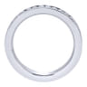 Eternity Band Wedding Ring in 14k White Gold with Round Natural Diamond at Gabriel & Co.
