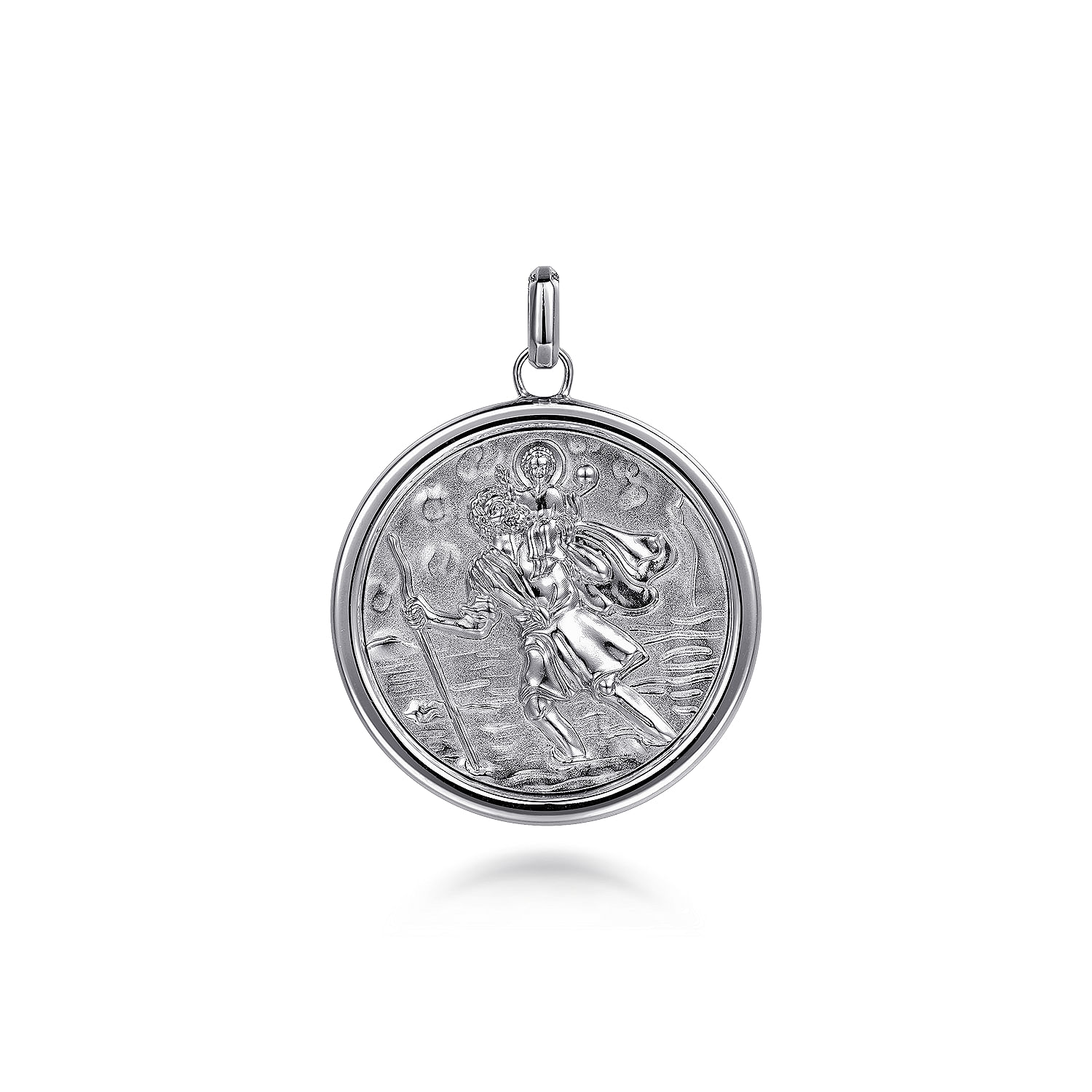 Round-925-Sterling-Silver-St--Christopher-Protect-Us-Pendant1