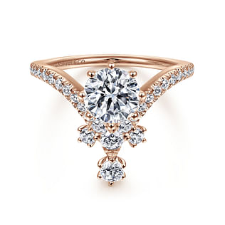 Royalty---14K-Rose-Gold-Round-V-Shape-Diamond-Engagement-Ring1