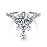Royalty---14K-White-Gold-Round-V-Shape-Diamond-Engagement-Ring1