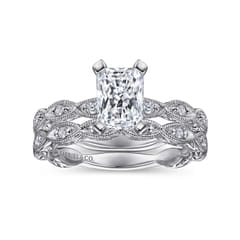 Radiant Cut Engagement Rings | Gabriel & Co.
