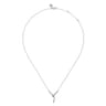 Serpentina - 925 Sterling Silver Snake Bujukan Ruby Y Necklace