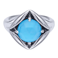 Silver Fashion Ladies Ring