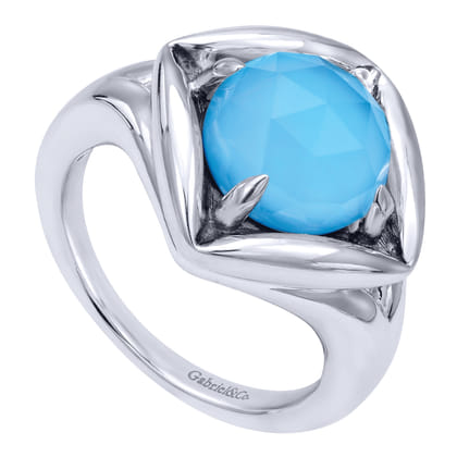 Silver Fashion Ladies Ring