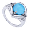 Silver Fashion Ladies Ring
