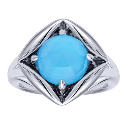 Silver Fashion Ladies Ring