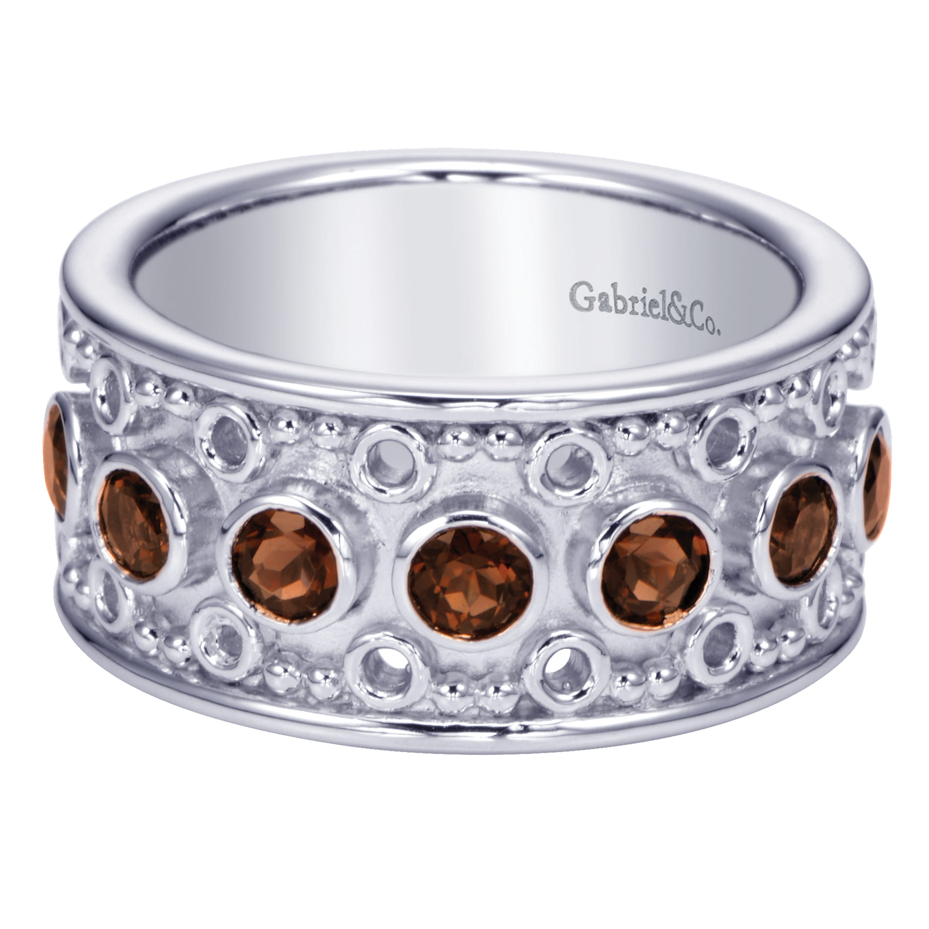Silver Fashion Lady's Ring - Shot 1