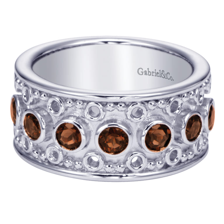 Silver Fashion Lady's Ring - Shot 1