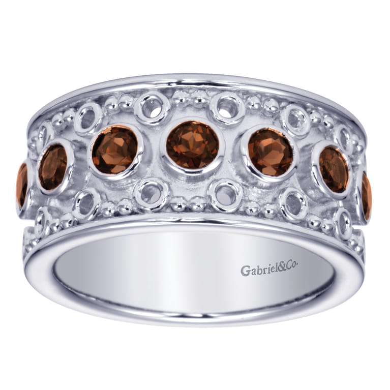 Silver Fashion Lady's Ring - Shot 4