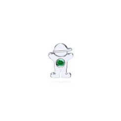 Silver Fashion Locket Charm Pendant