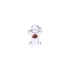 Silver Fashion Locket Charm Pendant