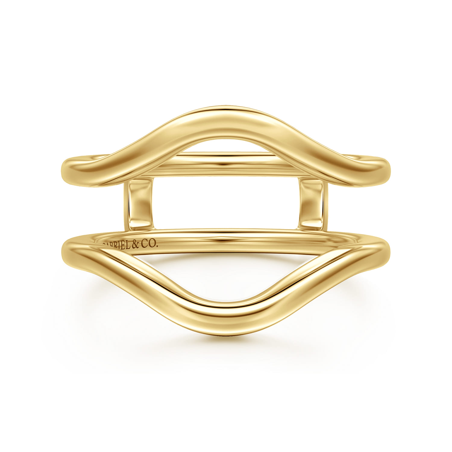 Wedding Ring in 14k Yellow Gold with   at Gabriel & Co. - Shot 1