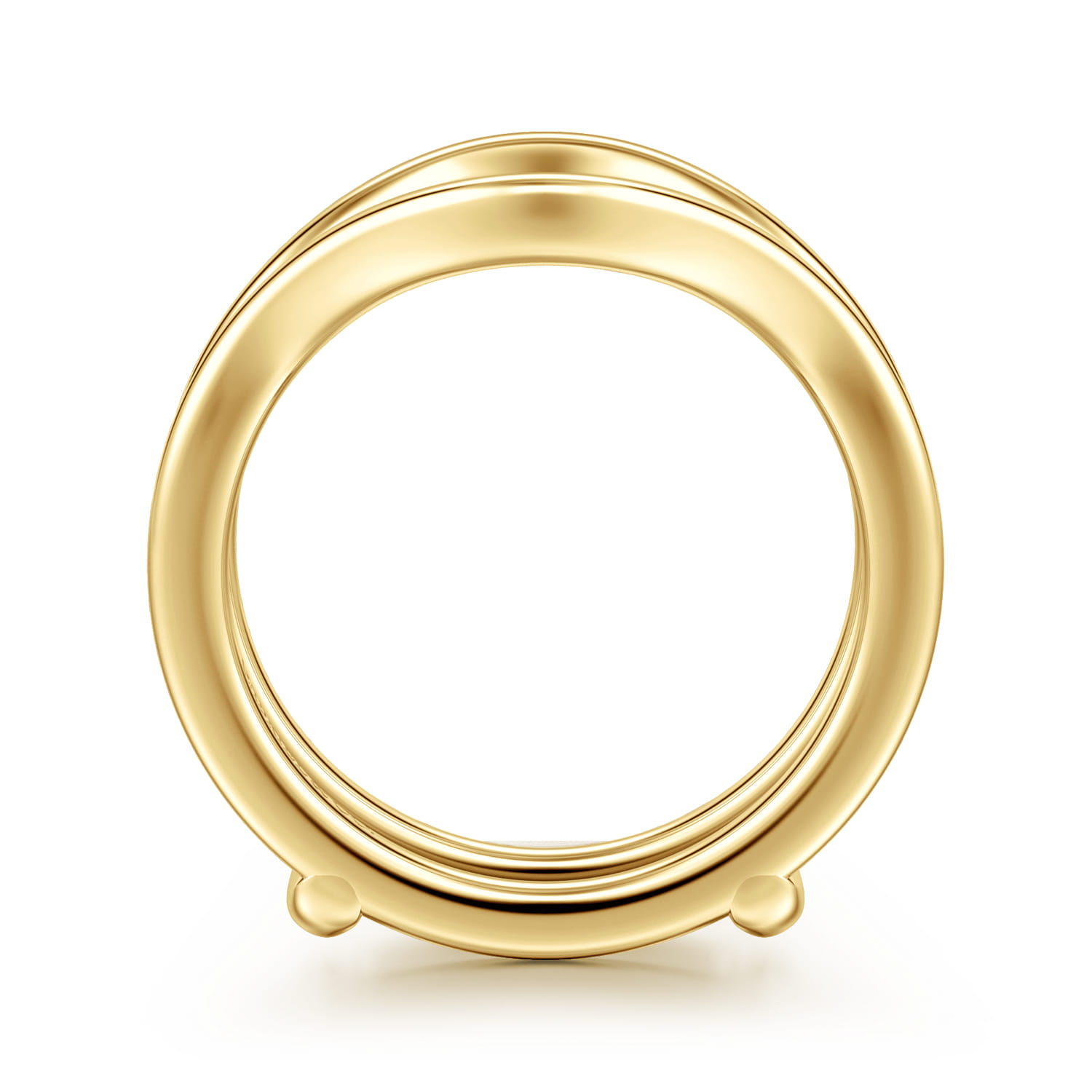  Wedding Ring in 14k Yellow Gold with   at Gabriel & Co. - Shot 2