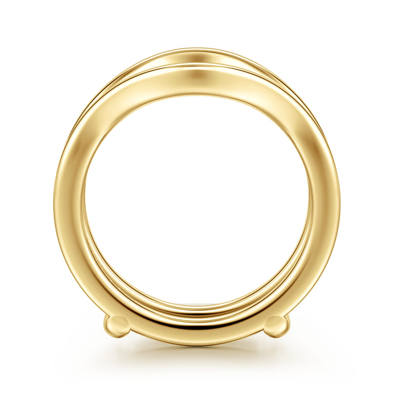  Wedding Ring in 14k Yellow Gold with   at Gabriel & Co. - Shot 2