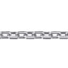 Solid Chain Bracelet Faceted 925 Sterling Silver