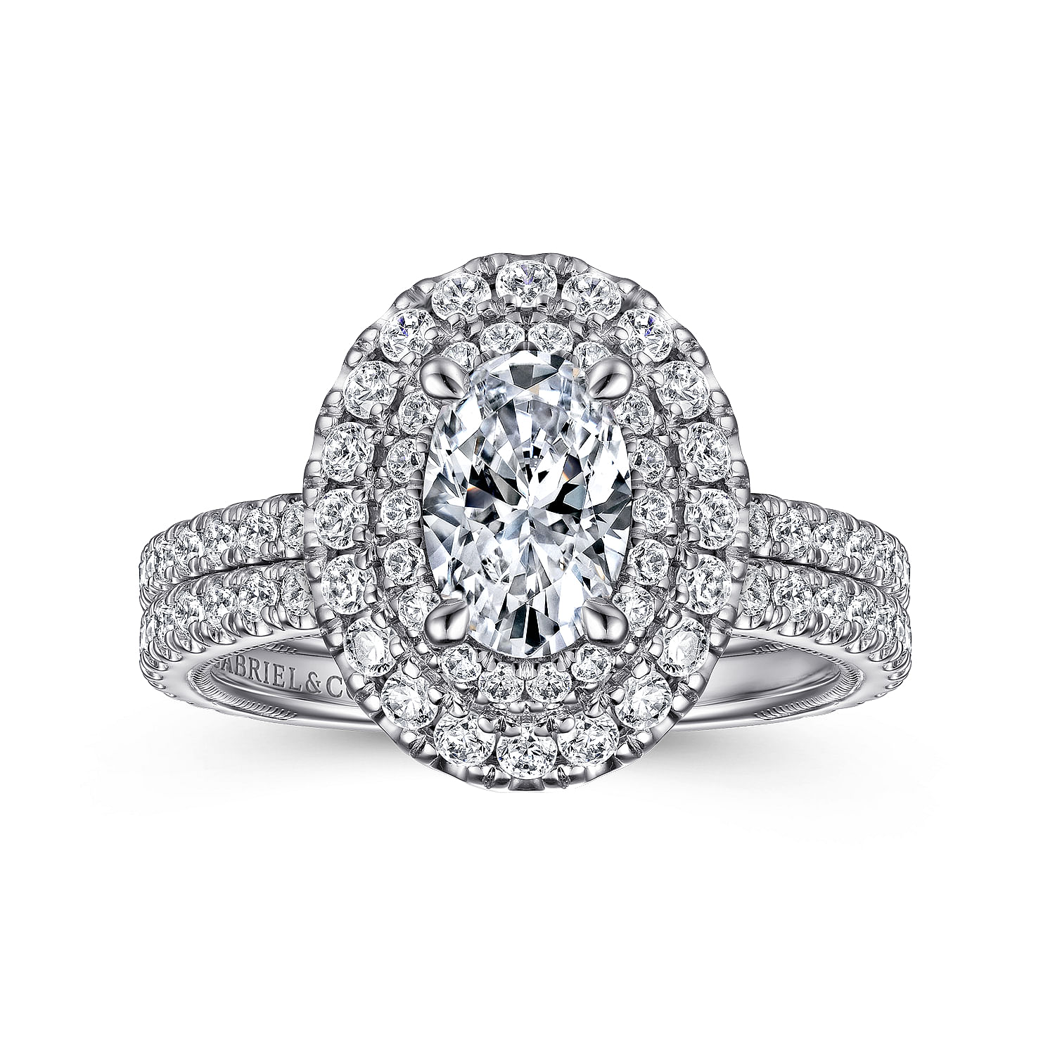 Double Halo Engagement Rings | Gabriel & Co.