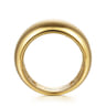 Soraya - 14K Yellow Plain Gold Cigar Band