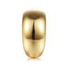 Soraya - 14K Yellow Plain Gold Cigar Band