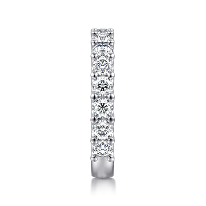 Sorrento - 14K White Gold Shared Prong Set Diamond Anniversary Band