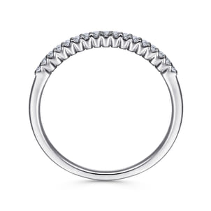 Sorrento - Platinum Shared Prong Set Diamond Wedding Band