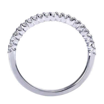 Sorrento - Platinum Shared Prong Set Diamond Wedding Band