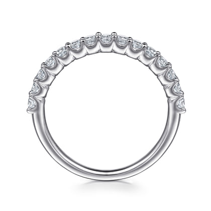 Sorrento - Platinum Shared Prong Set Diamond Wedding Band