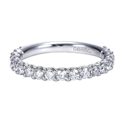 Sorrento - Platinum Shared Prong Set Diamond Wedding Band