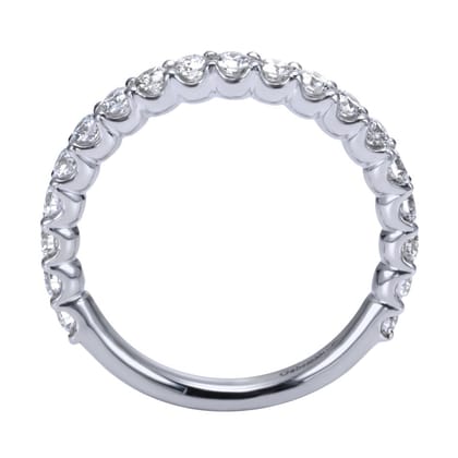 Sorrento - Platinum Shared Prong Set Diamond Wedding Band