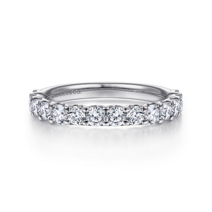 Sorrento - Platinum Shared Prong Set Diamond Wedding Band