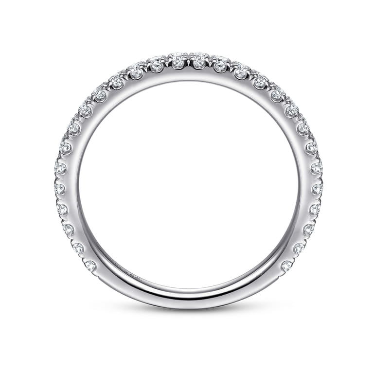 Stackable Ring 14K White Gold Diamond 0.4ct - 0.4 ct - Shot 2
