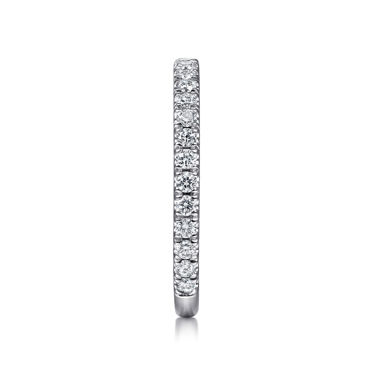 Stackable Ring 14K White Gold Diamond 0.4ct - 0.4 ct - Shot 4