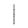 Stackable Ring 14K White Gold Diamond 0.4ct - 0.4 ct