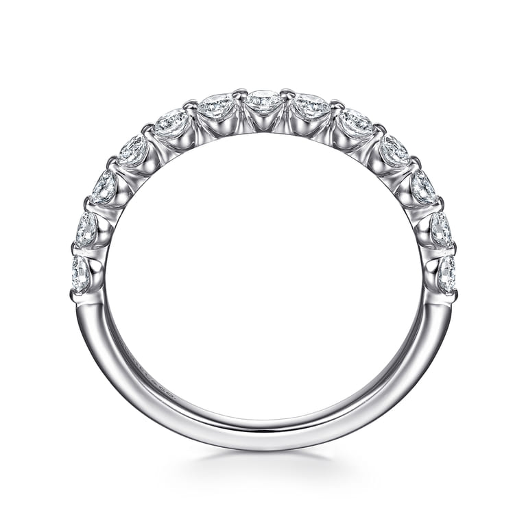 Stackable Ring 14K White Gold Diamond 0.5ct - 0.5 ct - Shot 2