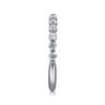 Stackable Ring 14K White Gold Diamond 0.5ct - 0.5 ct