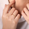 Stackable Ring 14K Yellow Gold Bujukan
