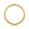 Stackable Ring 14K Yellow Gold Diamond 0.04ct - 0.04 ct