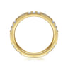 Stackable Ring 14K Yellow Gold Diamond 0.55ct - 0.55 ct