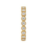 Stackable Ring 14K Yellow Gold Diamond 0.55ct - 0.55 ct