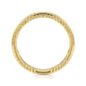 Stackable Ring 14K Yellow Gold Diamond Bujukan