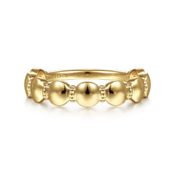 Stackable Ring 14K Yellow Gold