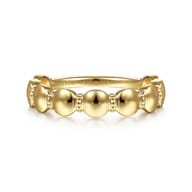 Stackable Ring 14K Yellow Gold