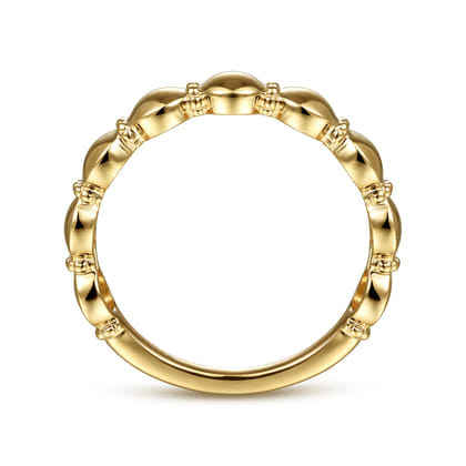 Stackable Ring 14K Yellow Gold
